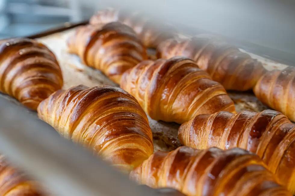 Portuguese brioche croissants