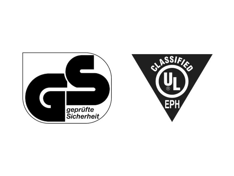 RONDO Zertifizierung GS und UL