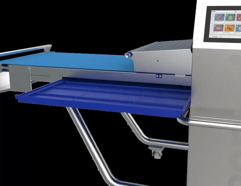RONDO Compas 4.0 Expert Mehlfangbleche Elektronische Teigausrollmaschine