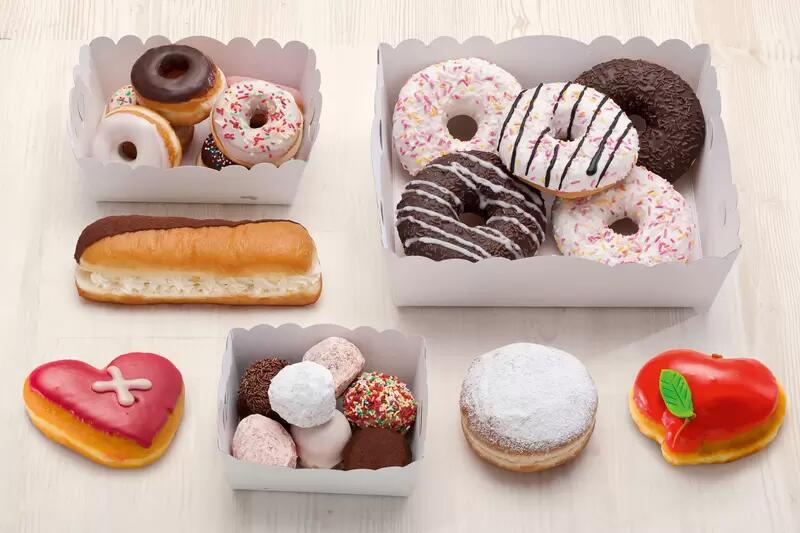 RONDO Verschiedene Donuts