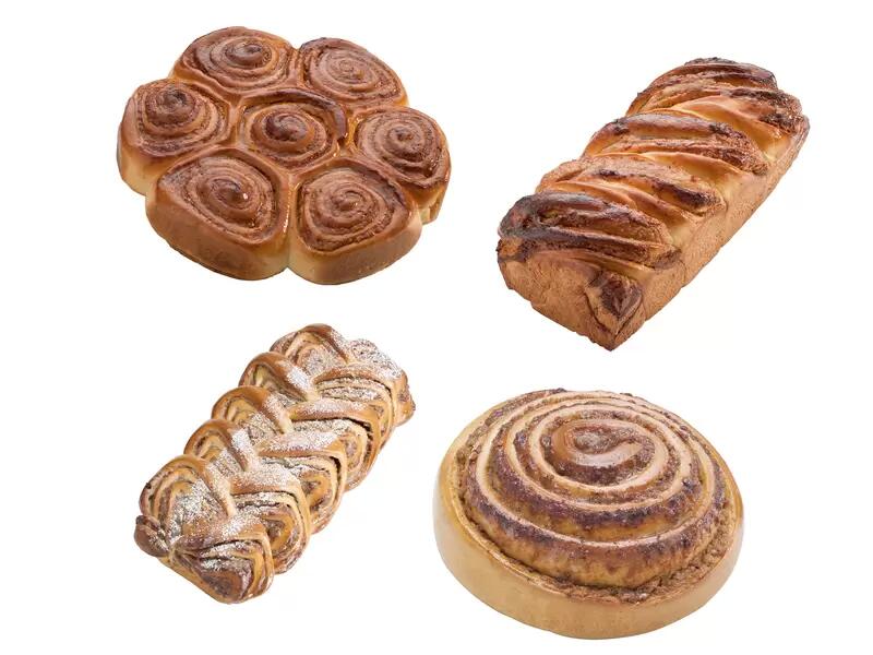 RONDO Eingerollte Feingebäcke Rosenkranz Russenzopf Scherengebäck Schnecke