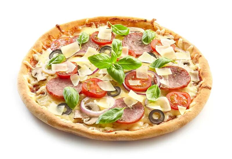 RUNDO Runde Pizza mit Rand